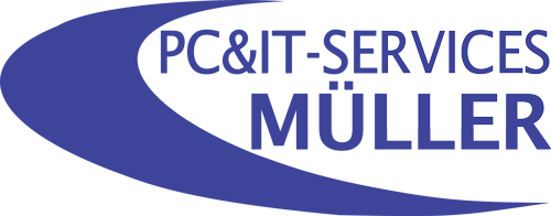 Logo von PC und IT Services Müller, Biedenkopf und Link auf die Homepage
